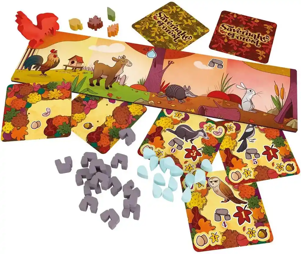 Juego De Mesa Estratégico Savernake Forest Para Adultos