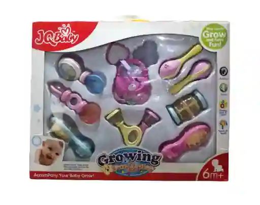 Juguete Sensorial, Sonajeros Estimulacion Bebe 10 Unidades