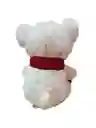 Peluche Oso Blanco Bufanda Corazón