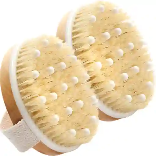 2 Cepillos Exfoliantes Cuerpo