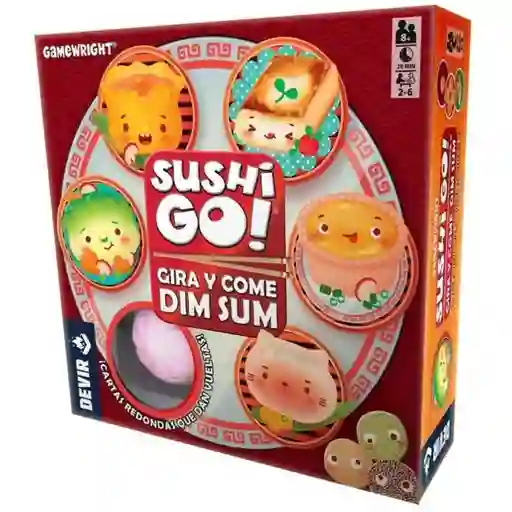 Juego De Mesa Competitivo Sushi Go Dim Sum Devir Adultos