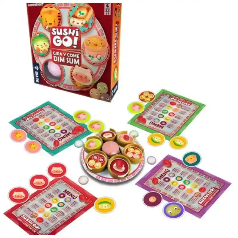 Juego De Mesa Competitivo Sushi Go Dim Sum Devir Adultos
