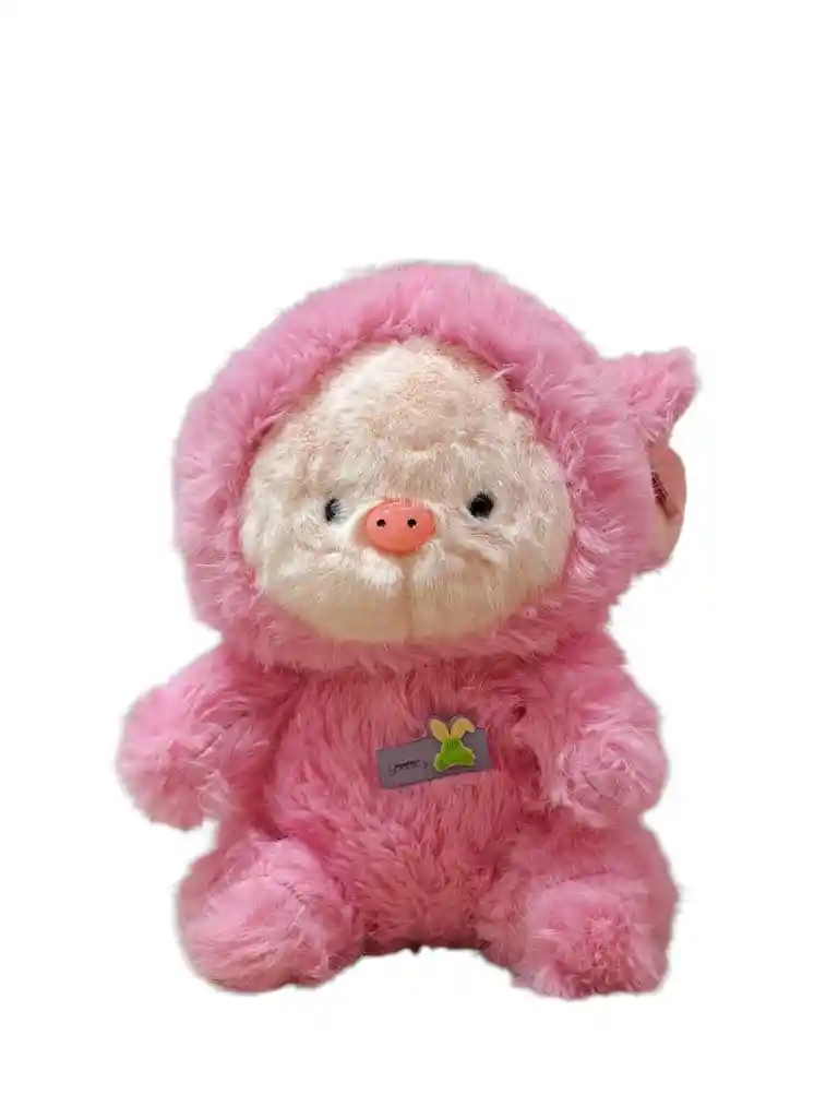 Peluche Cerdo Pijama Rosa