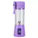 Licuadora Portátil Morada 380ml Recargable