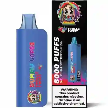 Vapeador Dummy Vape 8.000 Puffstrollz Twist