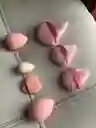 Esponjas De Maquillaje Kit 7 Piezas Rosadas