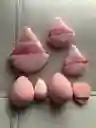 Esponjas De Maquillaje Kit 7 Piezas Rosadas