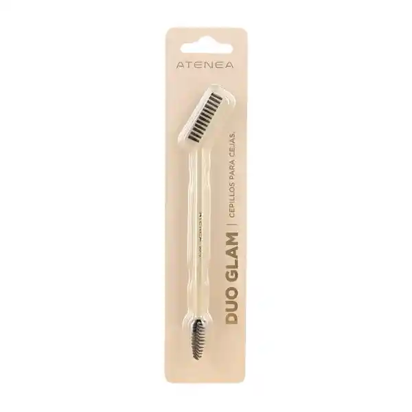 Brocha Duo Cepillo Para Cejas Atenea - Db10
