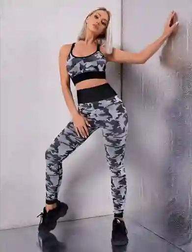 Conjunto Deportivo Leggins Levanta Cola + Esqueleto