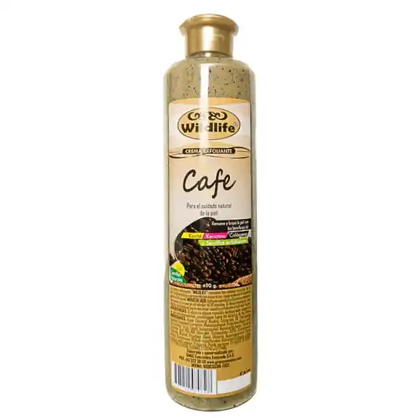 Exfoliante Crema Café Wildlife X 490g