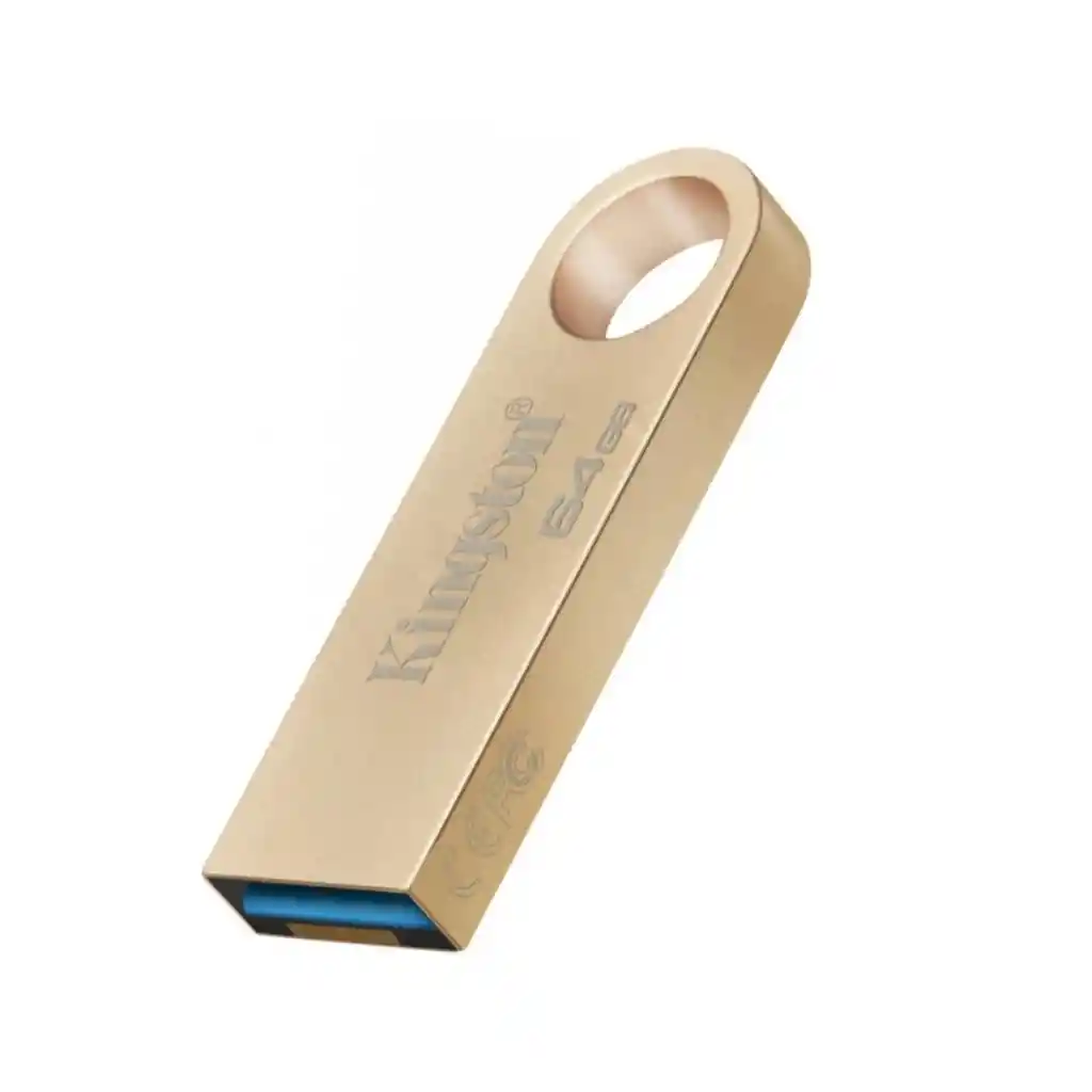 Memoria Usb Kingston 64gb Datatraveler Se9 G3 Usb 3.2 Gen 1 Metálica