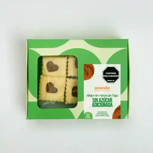 Alfajor Relleno De Arequipe 0% Azúcar