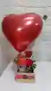 Arreglo De Rosas Con Bonyur Y Mix De Fruta