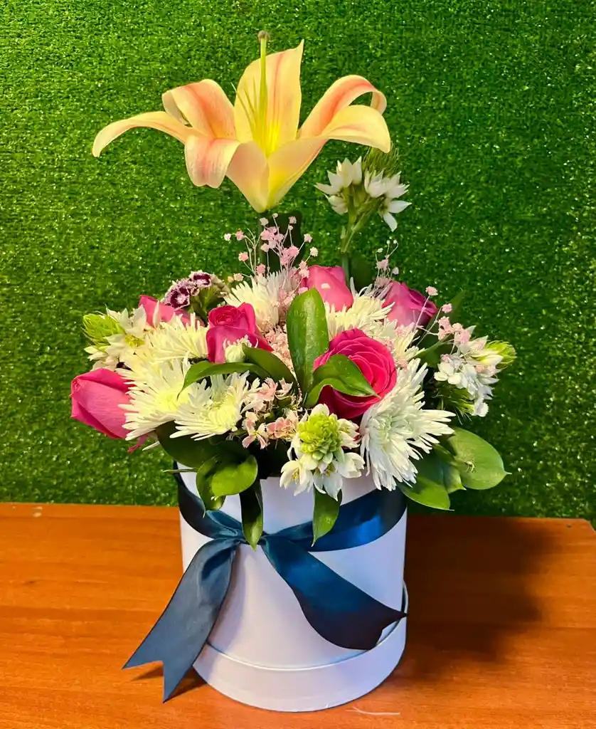 Caja Blanca Elegancia – Toque Romántico