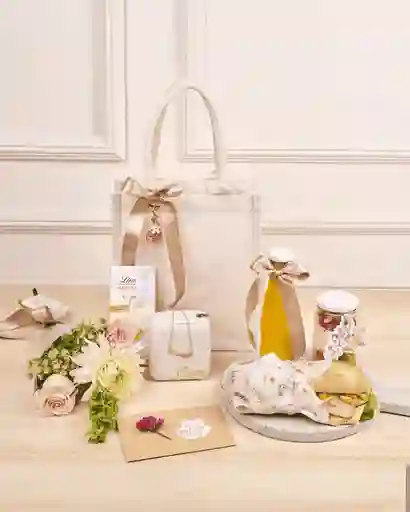 Desayuno Sorpresa Bolsito Día De La Madre Mamá, Elegante Y Delicioso. Detalle Lindo