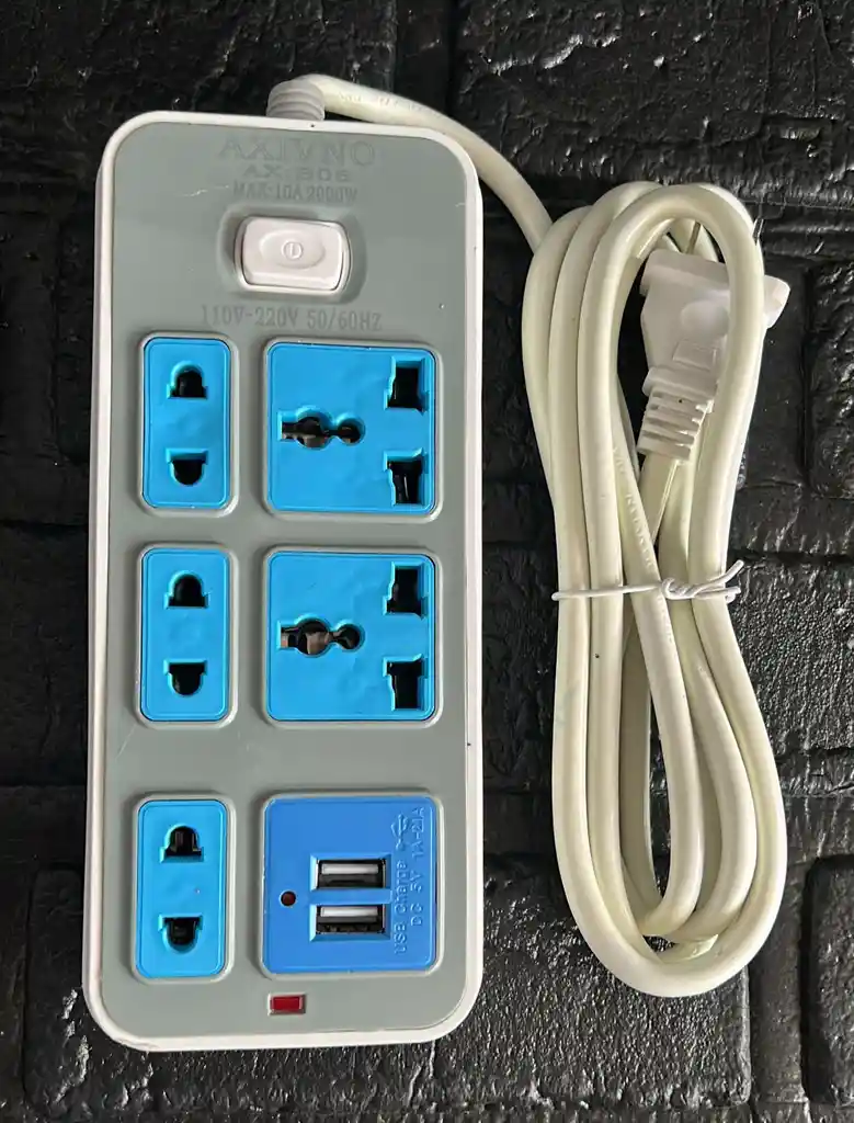 Regleta Electrica Multiusos Axivno