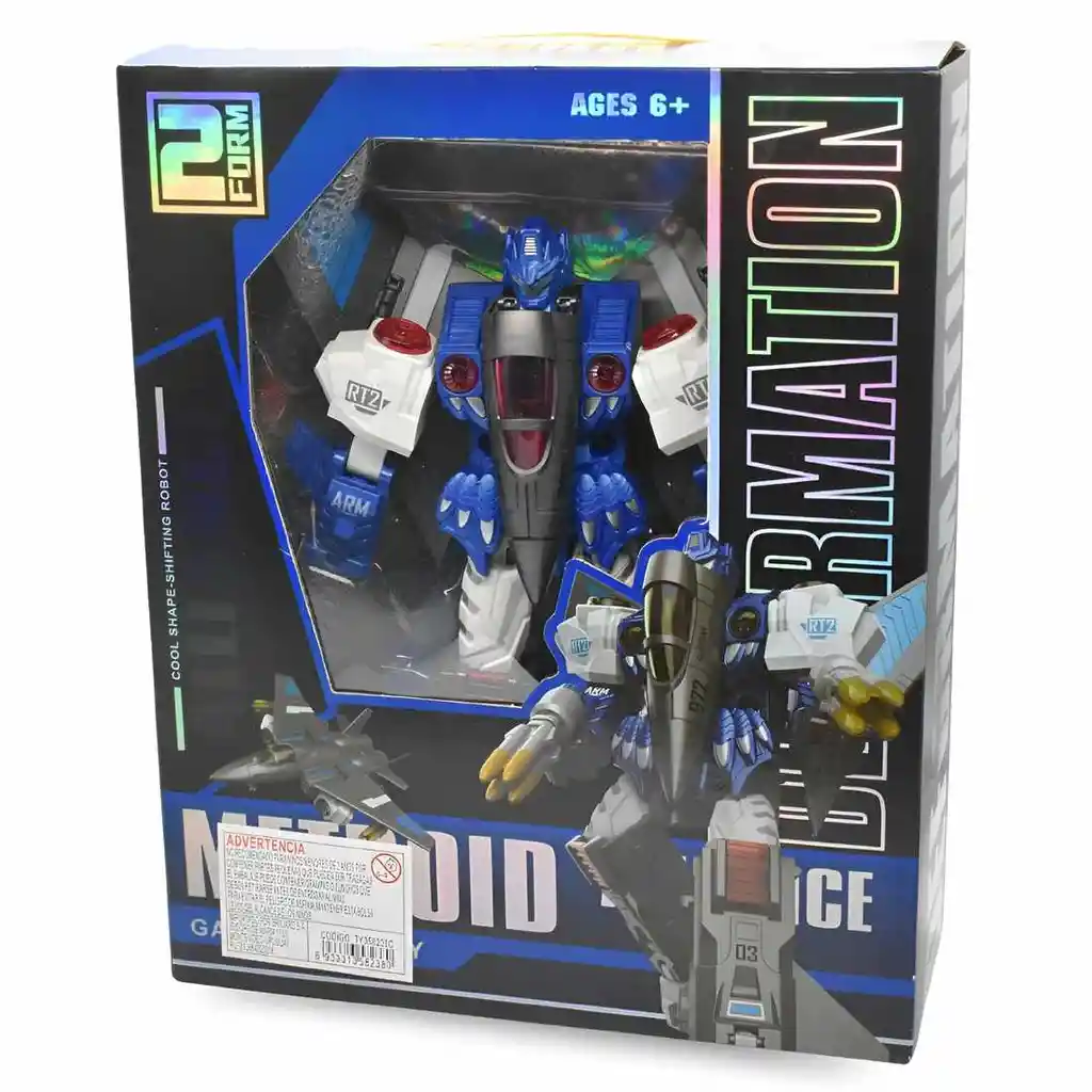 Figura Transformers Avion Transformable Robot Coleccionable