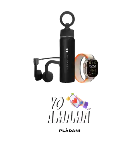 Combo Smartwatch A+, Audífonos De Conducción Ósea Y Termo A+ Sp