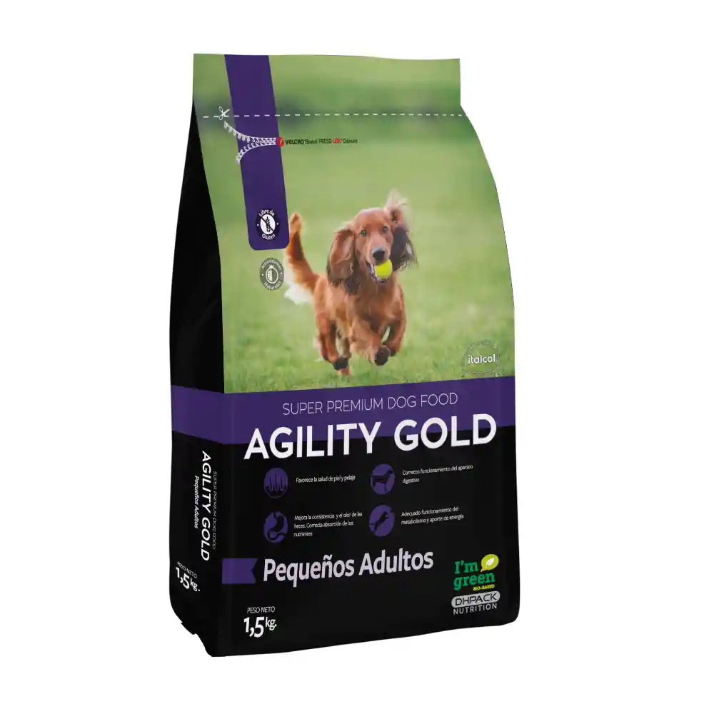 Agility Gols Pequeños Adultos 1.5 Kg