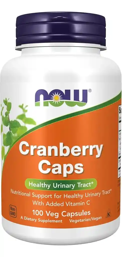 Now Cranberry 100 Capsulas