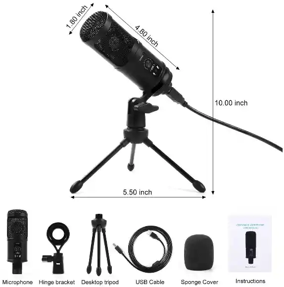 Micrófono Con Cable Bm-65