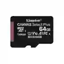 Memoria Microsd Kingston 64gb Canvas Select Plus