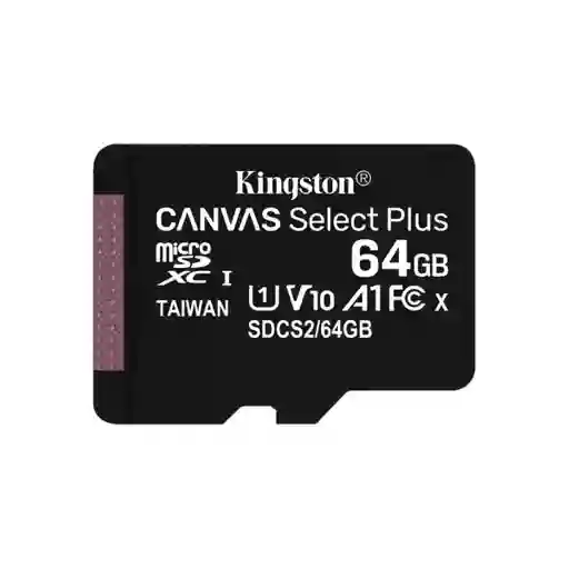 Memoria Microsd Kingston 64gb Canvas Select Plus