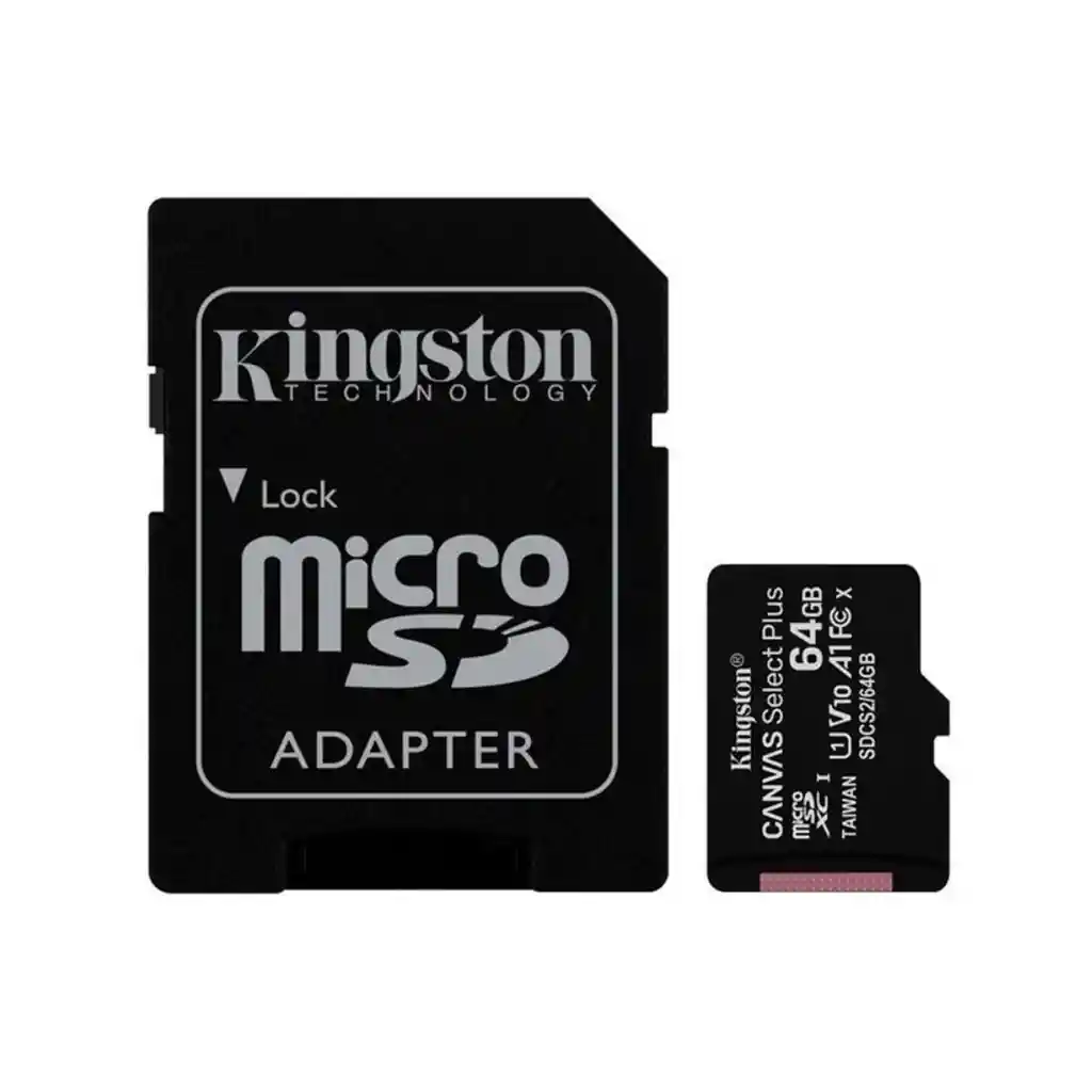 Memoria Microsd Kingston 64gb Canvas Select Plus