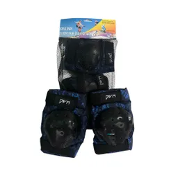 Kit De Protección Gvs - Rodilleras, Muñequeras Y Coderas/ Azul Rey - Talla: M