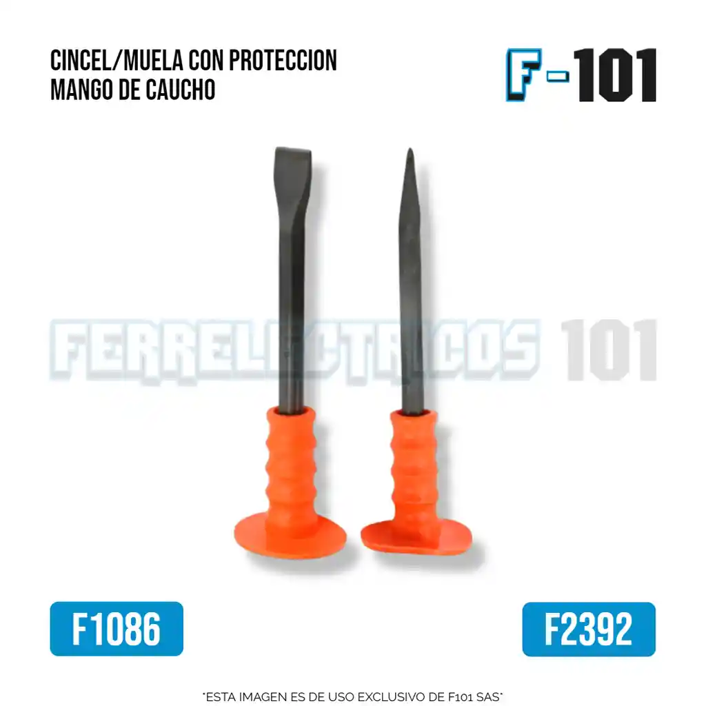 Muela Con Proteccion Mango De Caucho