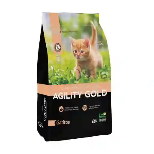 Agility Gold Gatitos 1.5 Kg