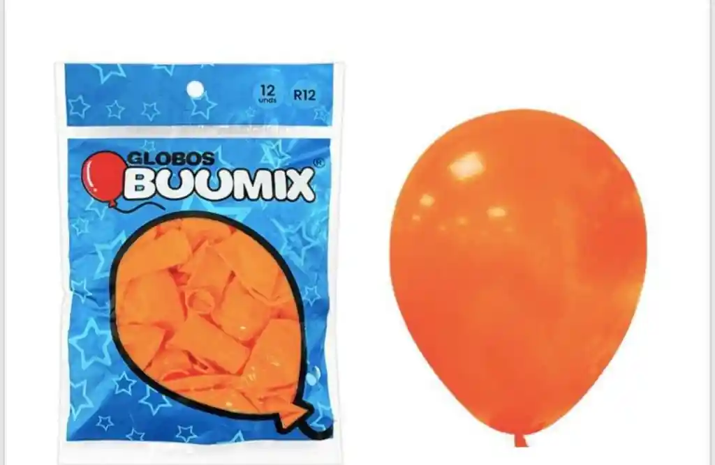 Globo R12 Por 12 Unidades