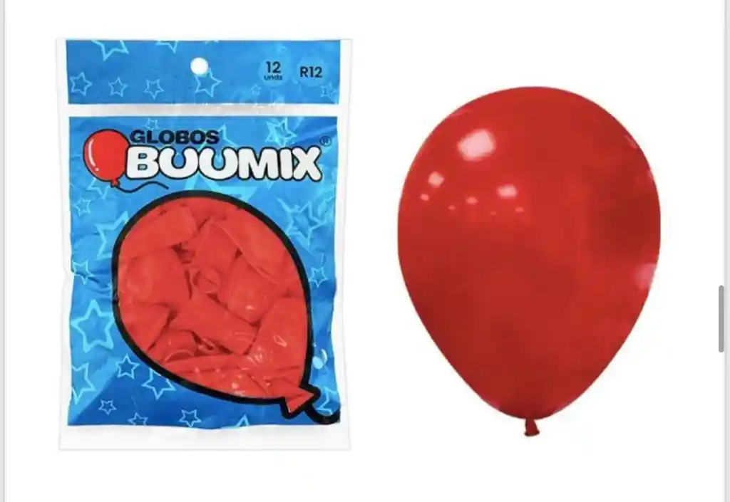 Globo R12 Por 12 Unidades