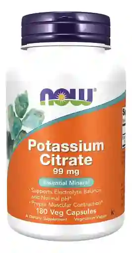 Now Cutrato De Potasio 99mg 180 Capsulas
