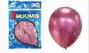 Globo Metalizado R12 Por 12 Uds