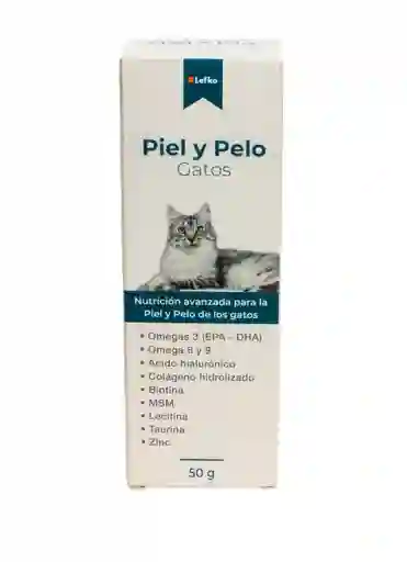 Suplemento Para Gatos Lefko Piel Y Pelo 50gr