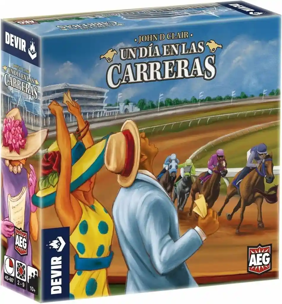 Juego De Mesa Un Día En Las Carreras Devir Para Adultos