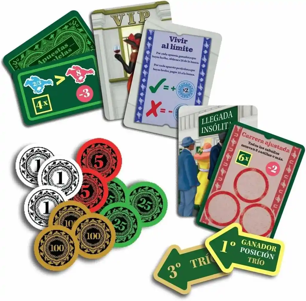 Juego De Mesa Un Día En Las Carreras Devir Para Adultos