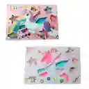 Set Kit Para Hacer Pulseras Niña Style Unicornio Multicolor
