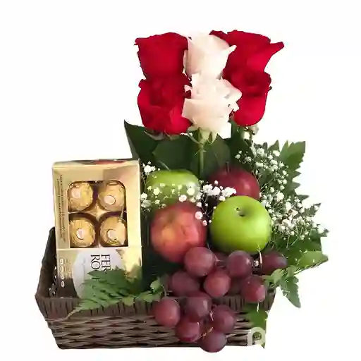 Rosas, Frutas Y Chocolates