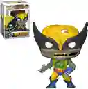 Funko Pop Marvel Zombies Glow In The Dark Figura Coleccionable Zombie Wolverine 662