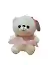 Peluche Osa Moño Rosa Coquette