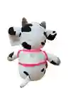Peluche Vaca Con Saco Rosa