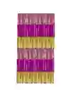 Cortinas Cortas Fondo Metalizadas Decoración Fiestas 50 Cm Fucsia