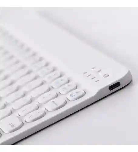 Mini Teclado Bluetooth Inalambrico Recargable 11 Pulgadas