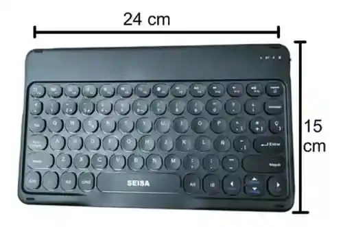 Mini Teclado Bluetooth Inalambrico Recargable 11 Pulgadas