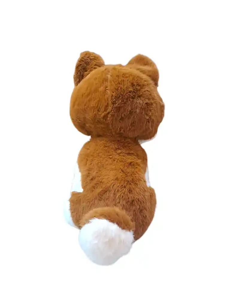 Peluche Perro Husky Cafe