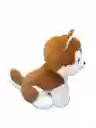 Peluche Perro Husky Cafe