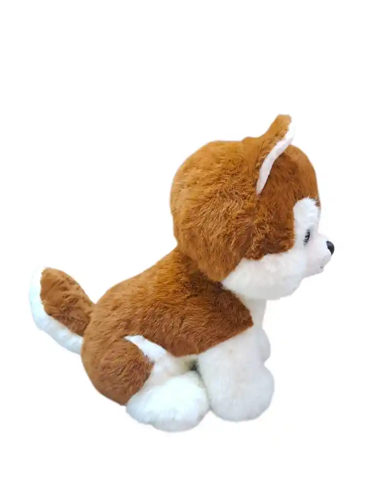 Peluche Perro Husky Cafe