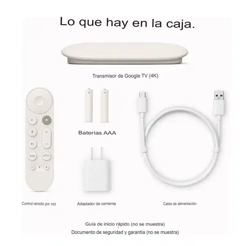 Google Tv Streamer 4k 32gb Con Control Remoto De Voz